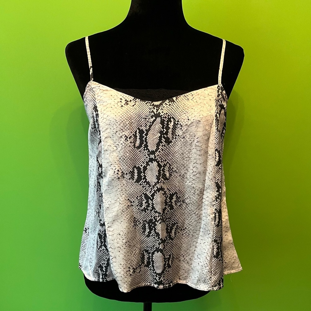 Fabrik Snakeskin Print Cami, Size S